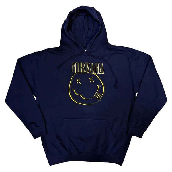 Nirvana Inverse Grunge Face Pullover Hoodie