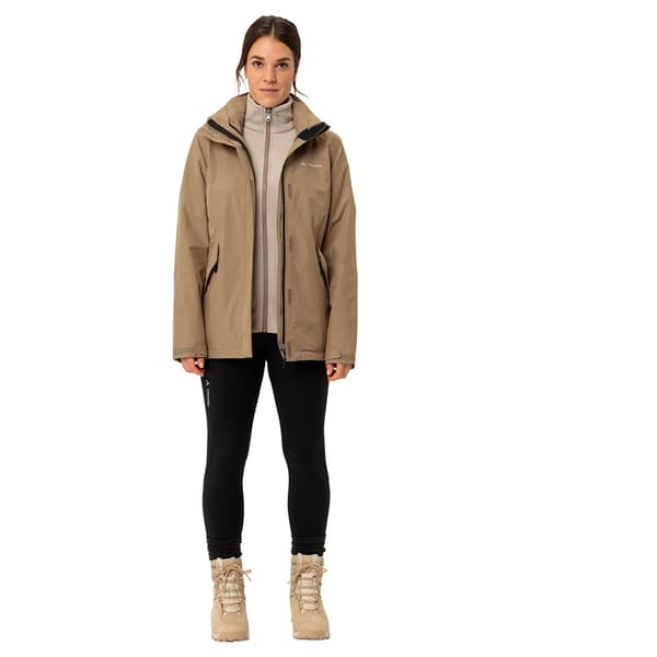 Vaude Rosemoor 3in1 Ii Jakke Brun 40 Kvinde