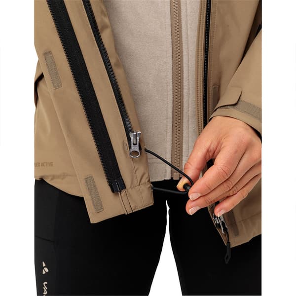 Vaude Rosemoor 3in1 Ii Jakke Brun 40 Kvinde