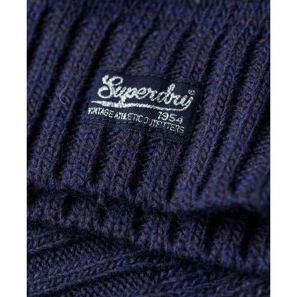 Superdry Fairisle Branded Jumper Neulepaita Sininen M Nainen