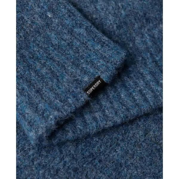 Superdry W6110578a V-hals Sweater Blå S Kvinde