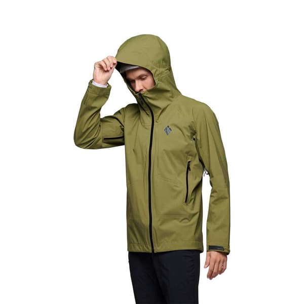 Black Diamond Highline Stretch Shell Takki Vihreä XL Mies