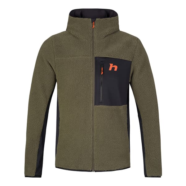 Hannah Kodiak Hoody Fleecejakke Med Fuld Lynlås Grøn XL Mand