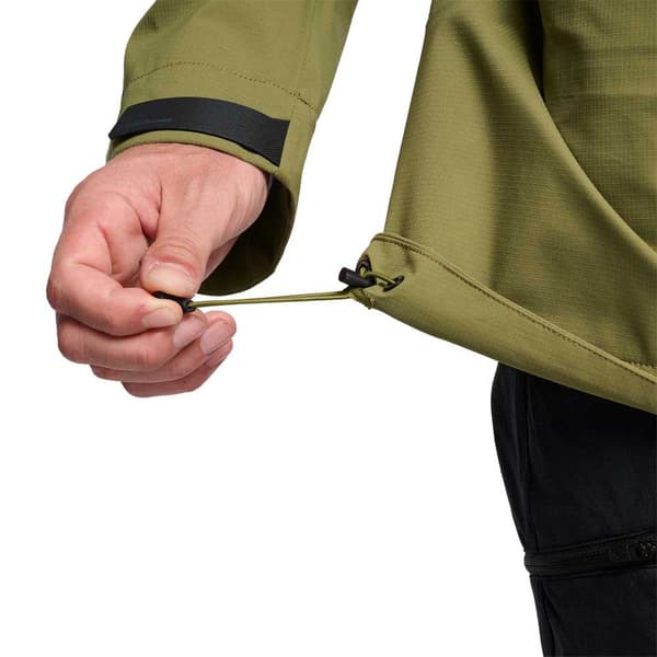 Black Diamond Highline Stretch Shell Jacka Grönt L Man