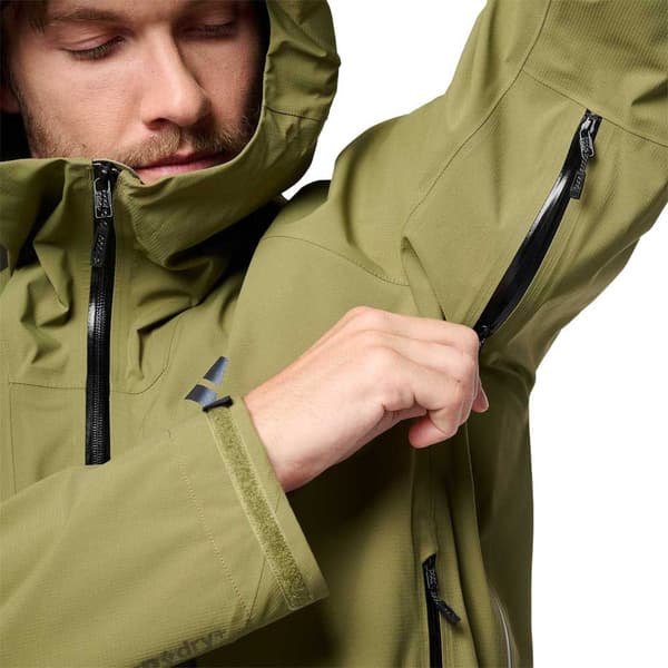 Black Diamond Highline Stretch Shell Jacka Grönt L Man