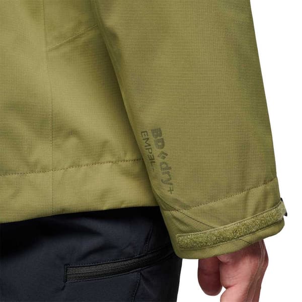 Black Diamond Highline Stretch Shell Jacka Grönt L Man