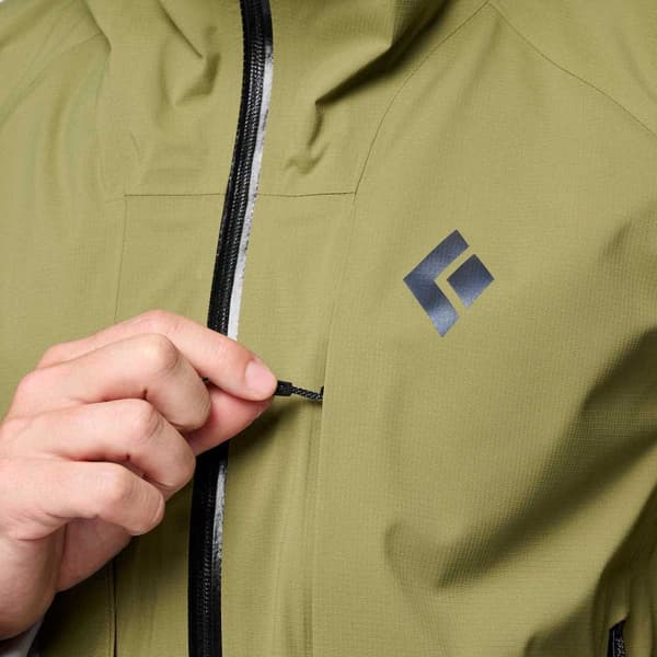 Black Diamond Highline Stretch Shell Jacka Grönt L Man