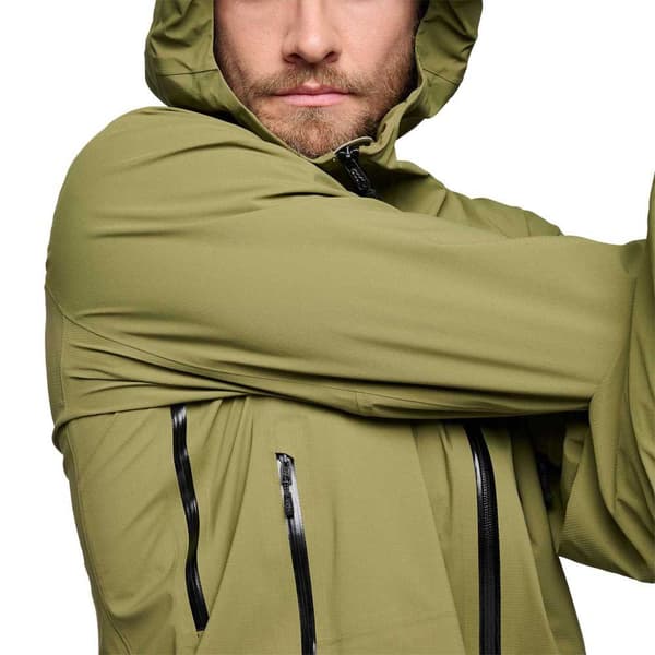 Black Diamond Highline Stretch Shell Jacka Grönt L Man