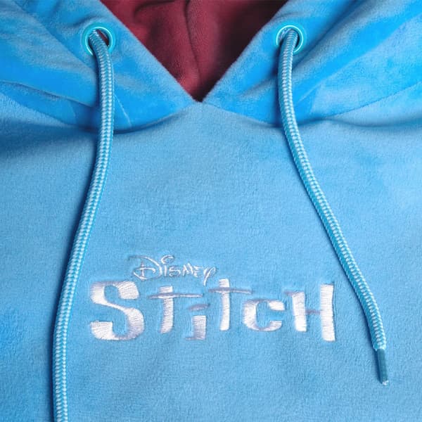 Lilo And Stitch Stitch Cropped Novelty Hoodie
