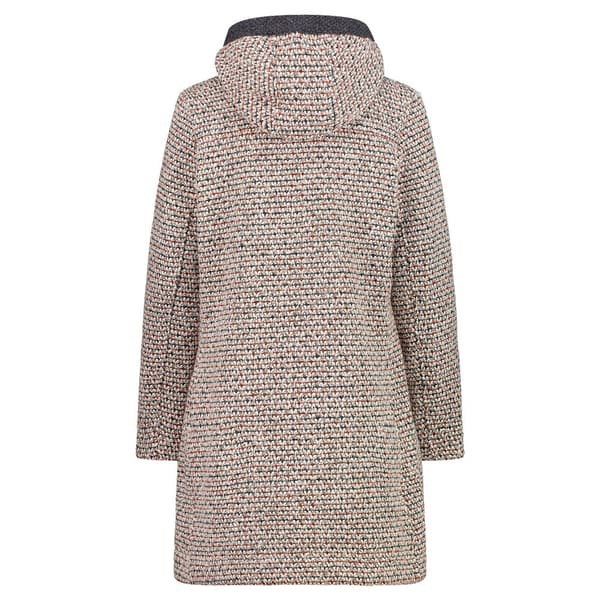 Cmp Coat Fix Hood 32m1636 Jakke Beige 2XL Kvinde