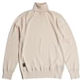 Miniatyrbillede 3 af 7: G-star Premium Core Striktrøje Med Høj Hals Beige L Mand