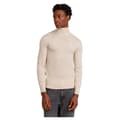 Miniatyrbillede 1 af 7: G-star Premium Core Striktrøje Med Høj Hals Beige L Mand