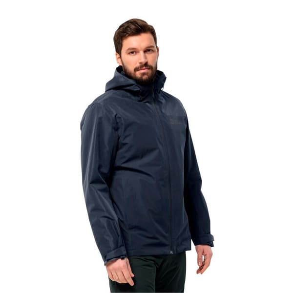 Jack Wolfskin Taubenberg 3in1 Jacka Blå S Man