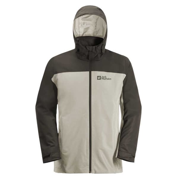 Jack Wolfskin Taubenberg 3in1 Jacka Grå L Man