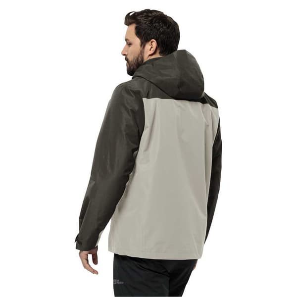 Jack Wolfskin Taubenberg 3in1 Jakke Grå M Mand