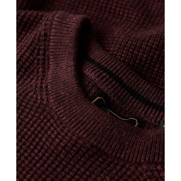 Superdry Textured Tröja Röd XL Man