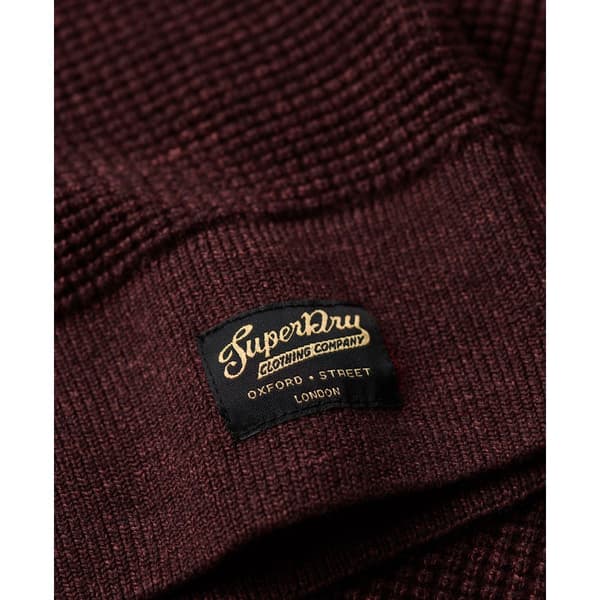 Superdry Textured Tröja Röd XL Man