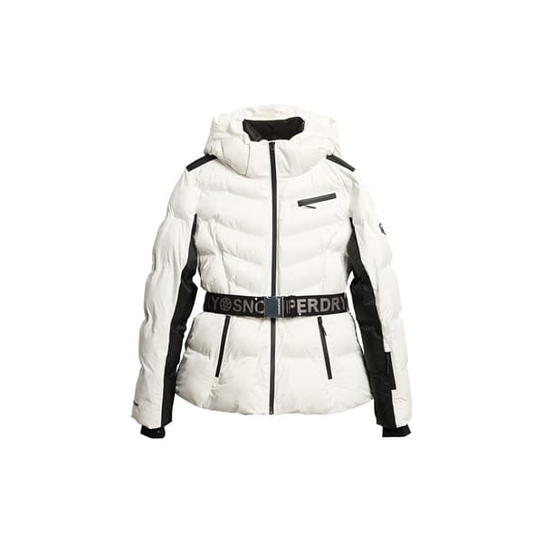 Superdry Luxe Jacka Vit M Kvinna