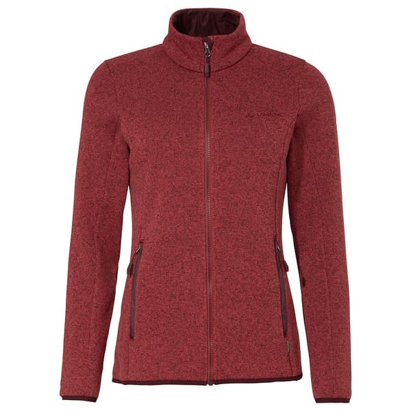 Vaude Rienza Iv Fleecejacka Med Dragkedja Röd 40 Kvinna