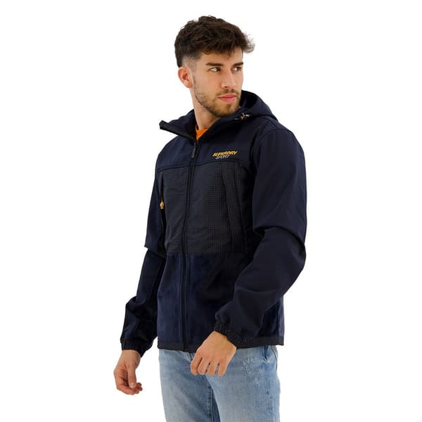 Superdry Hybrid Trekker Jacka Blå 2XL Man