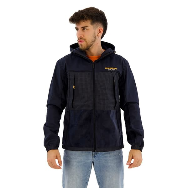 Superdry Hybrid Trekker Jacka Blå 2XL Man