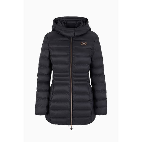 Ea7 Emporio Armani 6dtk01-tn88z Frakke Sort 2XL Kvinde