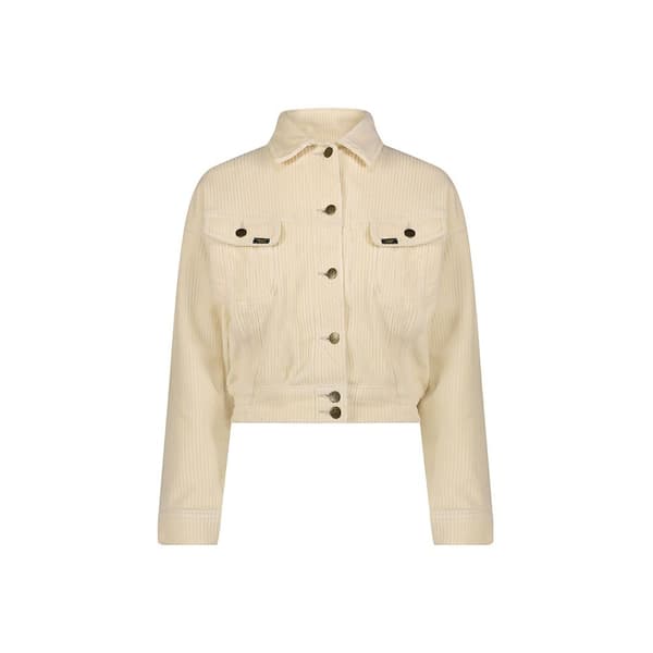 Lee Batwing Rider Jakke Beige M Kvinde