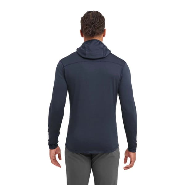 Montane Protium Lite Fleecejacka Med Huva Blå 2XL Man