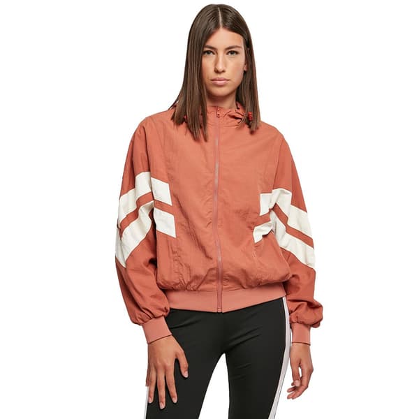 Urban Classics Crinkle Batwing Jacka Orange XL Kvinna