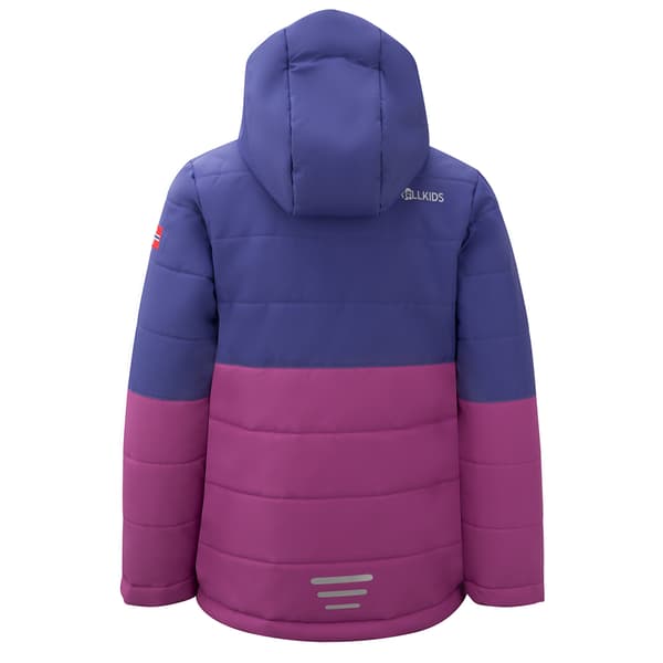 Trollkids Hemsedal Xt Jakke Blå,Lilla 116 cm Dreng