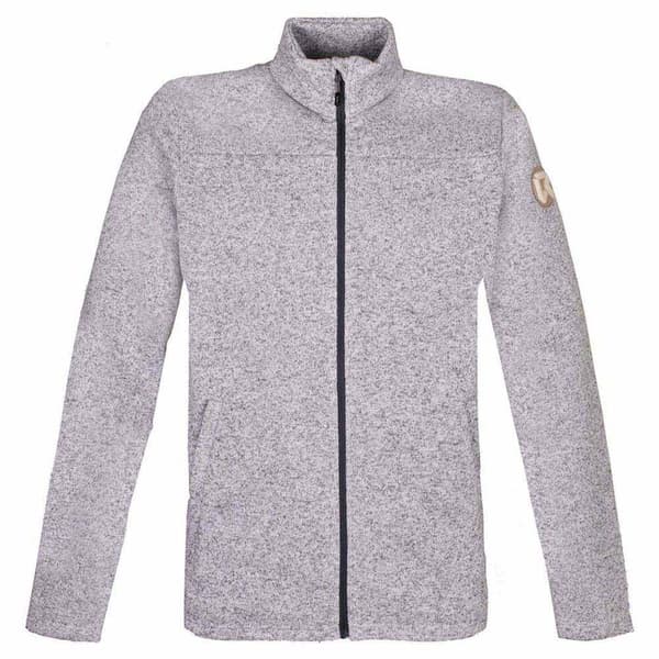 Rock Experience Berna M Mock Neck Vetoketjullinen Fleecetakki Harmaa L Mies