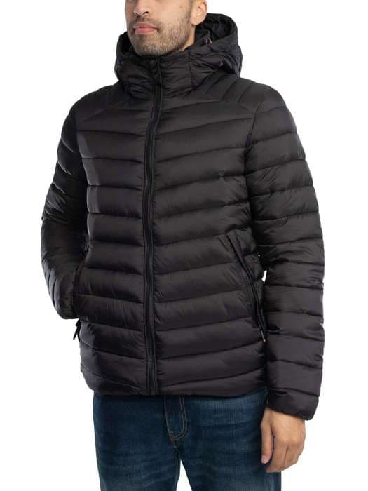 Fuji Sport Quilted Huvjacka - Superdry - Herr - Svart