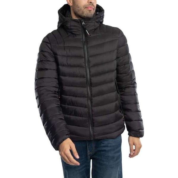 Fuji Sport Quilted Huvjacka - Superdry - Herr - Svart