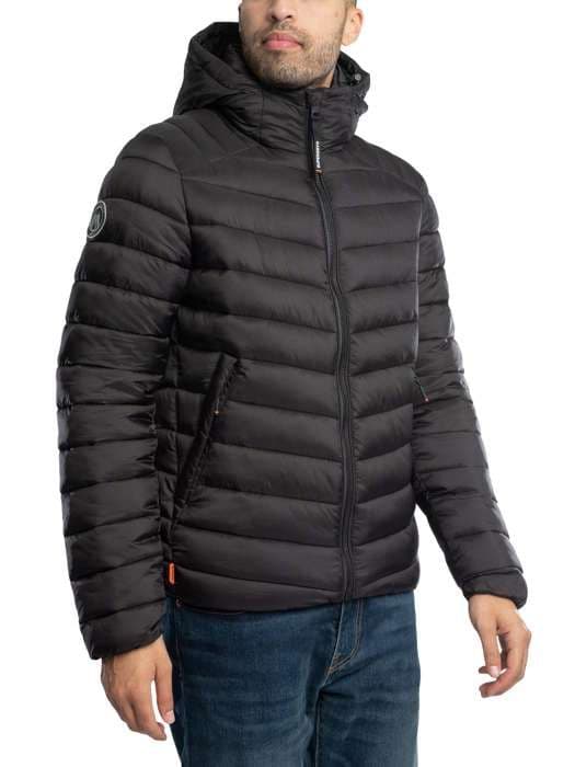 Fuji Sport Quilted Huvjacka - Superdry - Herr - Svart