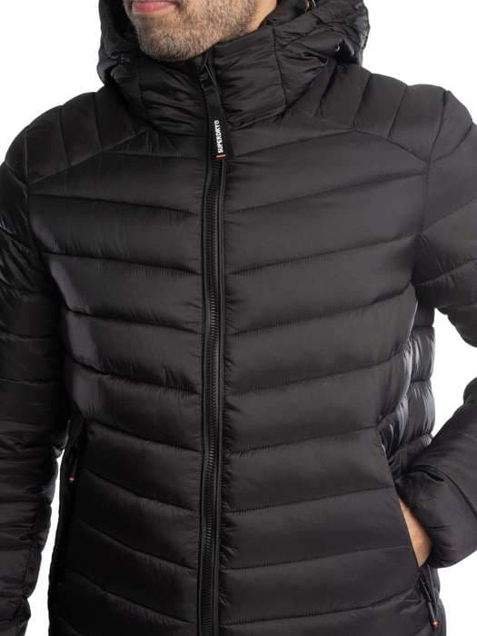 Fuji Sport Quilted Huvjacka - Superdry - Herr - Svart