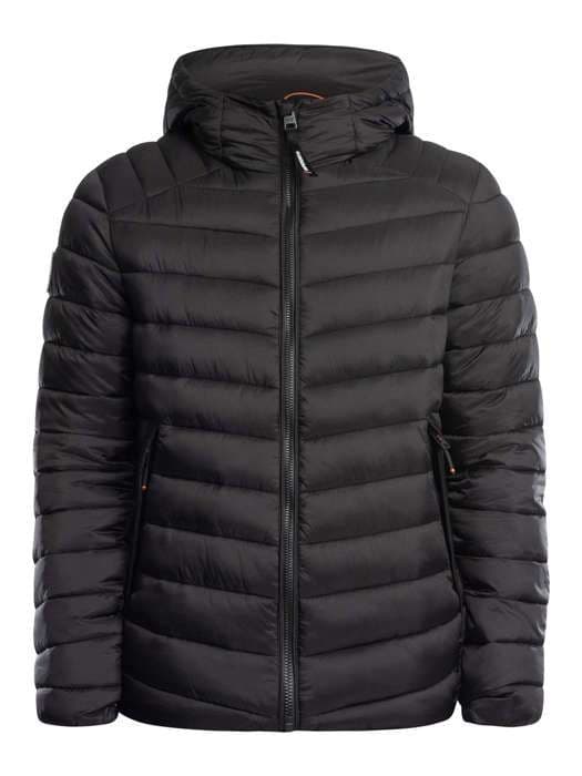 Fuji Sport Quilted Huvjacka - Superdry - Herr - Svart