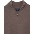 Miniatyrbild 6 av 9: Hackett Lambswool Halv Dragkedja Tröja Brun 2XL Man