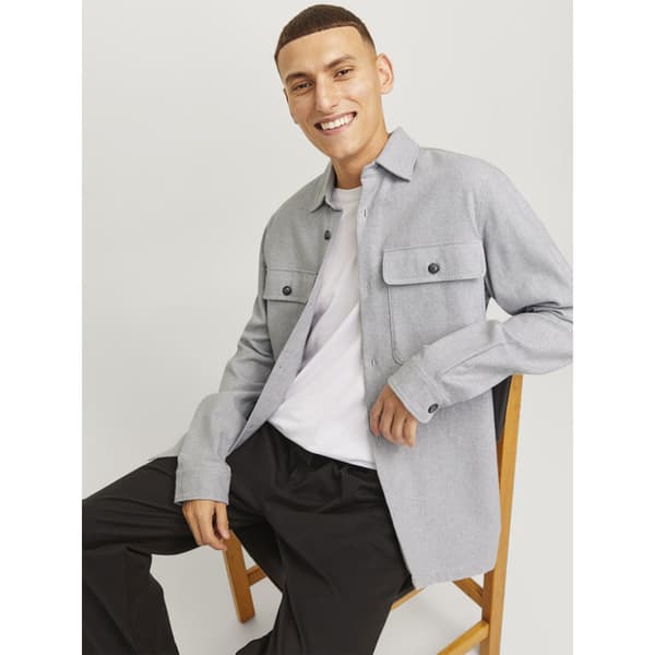 Jack & Jones Raymond Melange Solid övertröja Grå XL Man