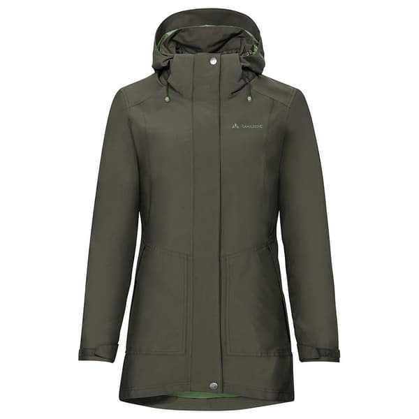 Vaude Idris 3 In 1 Iii Parka Grøn 44 Kvinde