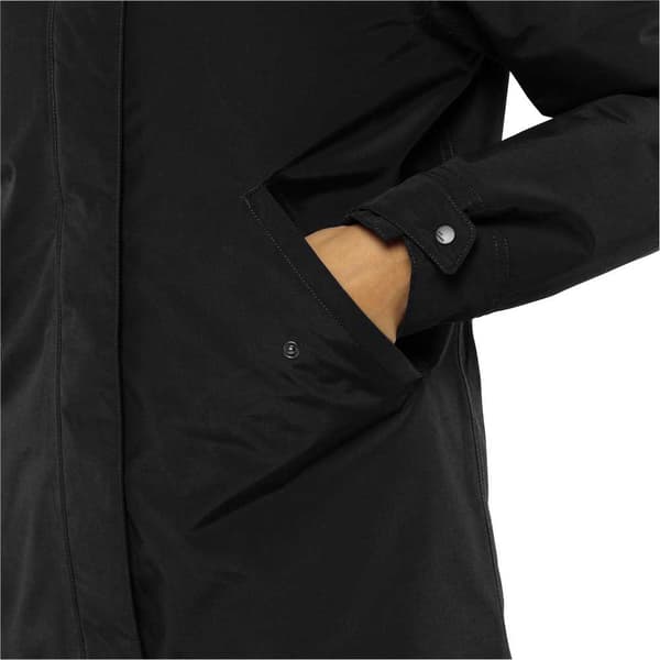Jack Wolfskin Talforst Parka Svart L Kvinna