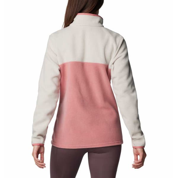 Columbia Benton Springs™ Fleece Med Halv Dragkedja Vit,Rosa 2XL Kvinna