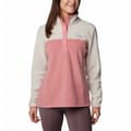Miniatyrbild 1 av 5: Columbia Benton Springs™ Fleece Med Halv Dragkedja Vit,Rosa 2XL Kvinna