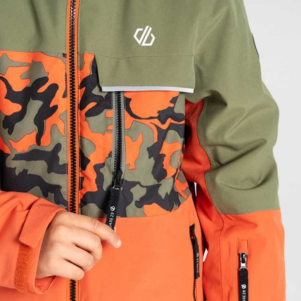 Dare2b Traverse Ii Jakke Orange 3-4 Years Dreng