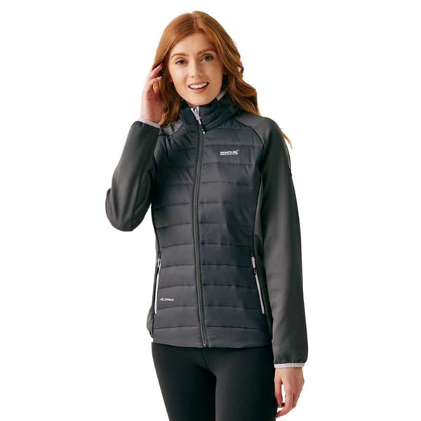Regatta Clumber V Hybrid Jakke Sort 12 Kvinde