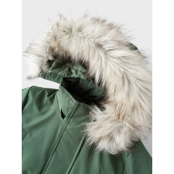 Name It Milla Long Parka Vihreä 8 Years Tyttö