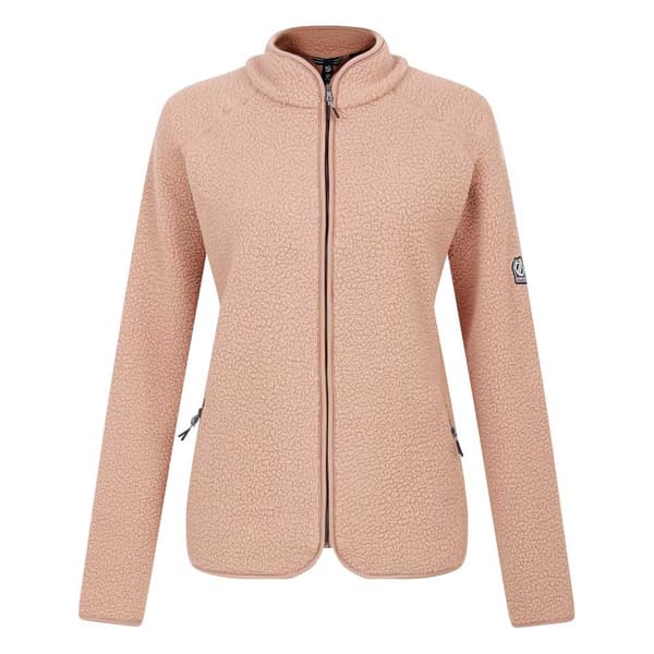 Dare2b Excursion Fleecejakke Med Fuld Lynlås Beige 14 Kvinde