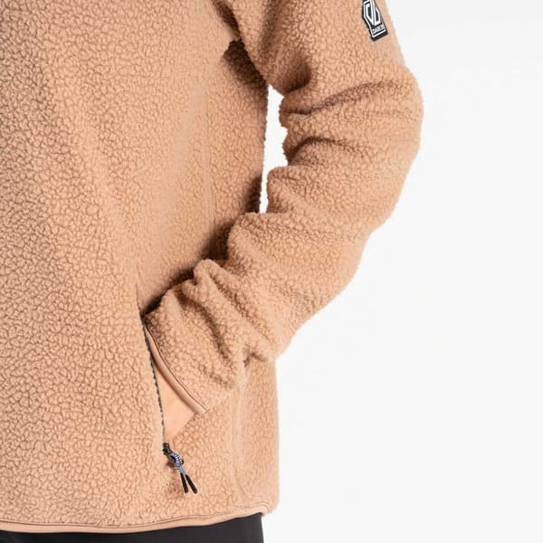 Dare2b Excursion Fleecejakke Med Fuld Lynlås Beige 12 Kvinde