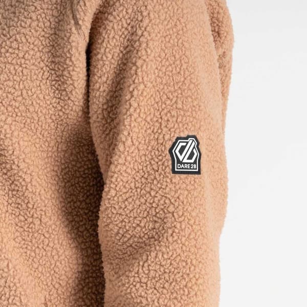 Dare2b Excursion Fleecejakke Med Fuld Lynlås Beige 12 Kvinde
