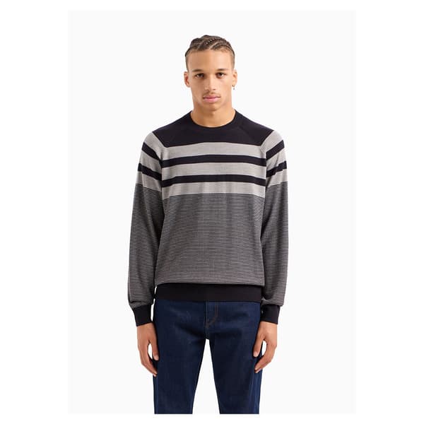 Armani Exchange 6dzm2k_zmm9z Trøje Grå L Mand