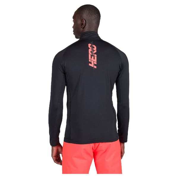 Rossignol New Hero Classique Fleece Med Halv Dragkedja Svart S Man